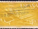 Spain 1955 Transports 4,80 Ptas Yellow Edifil 1176. Spain 1955 1176 Nao usado. Uploaded by susofe